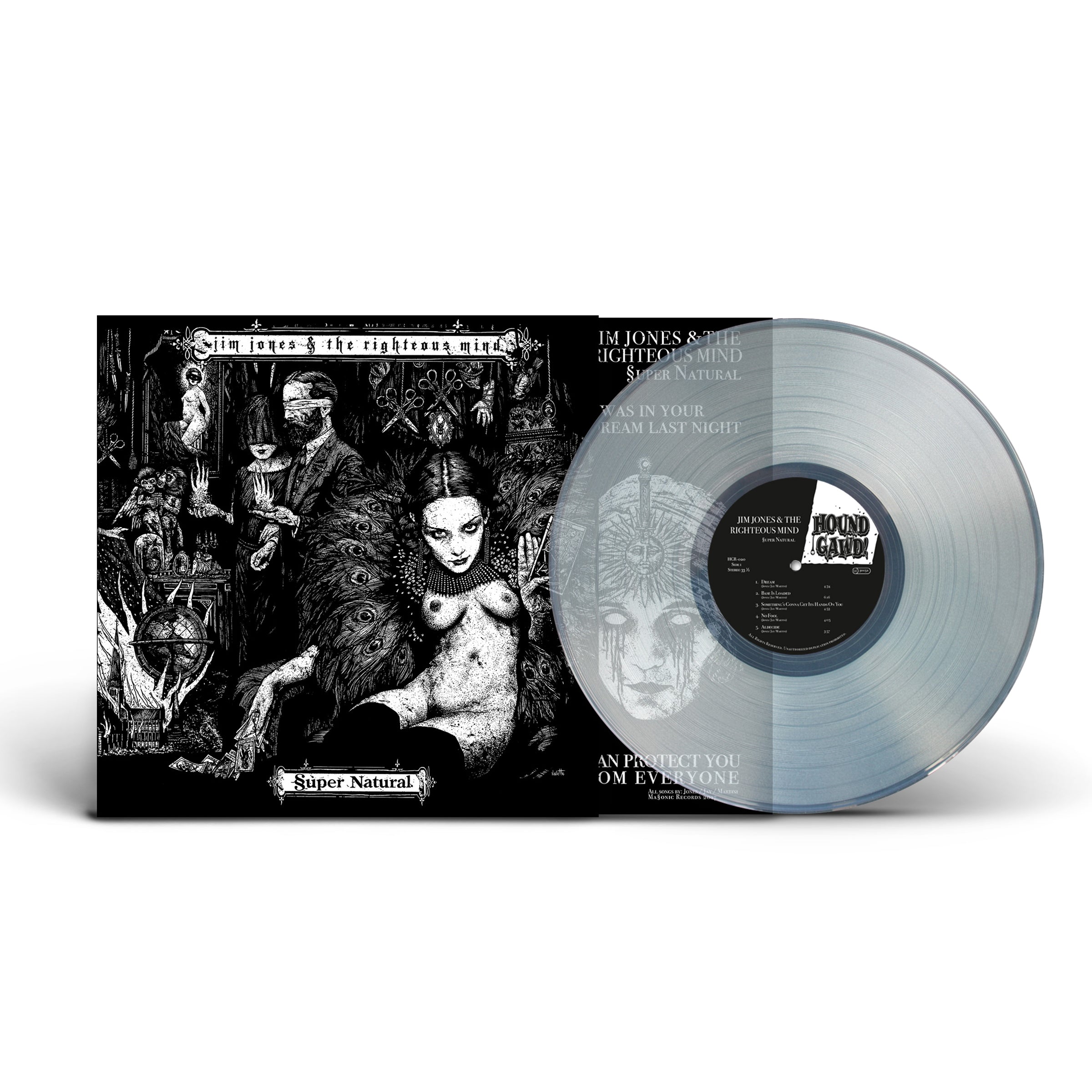 JIM JONES & THE RIGHTEOUS MIND - SUPER NATURAL (ltd-clear)
