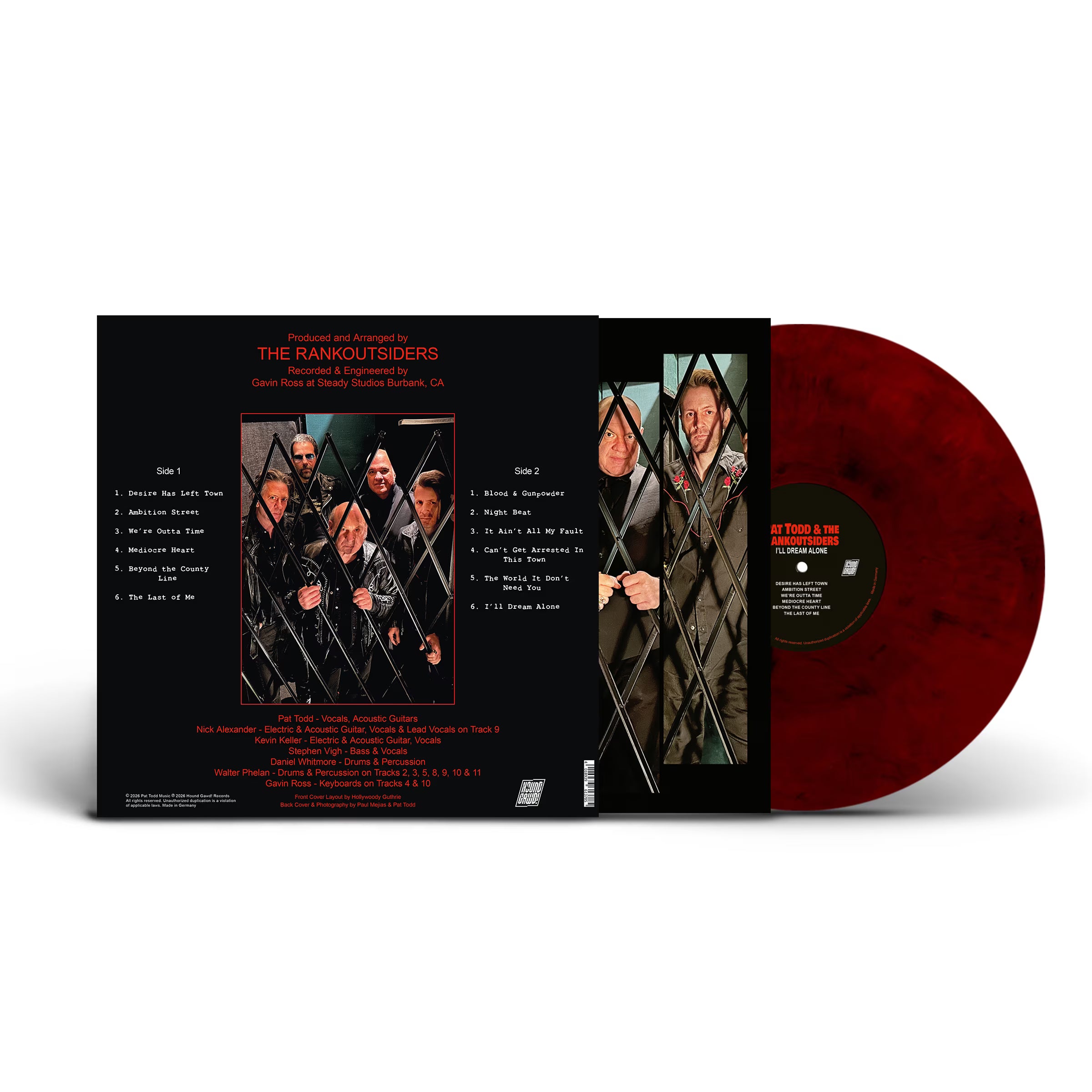 PAT TODD & THE RANKOUTSIDERS - I'LL DREAM ALONE (ltd)