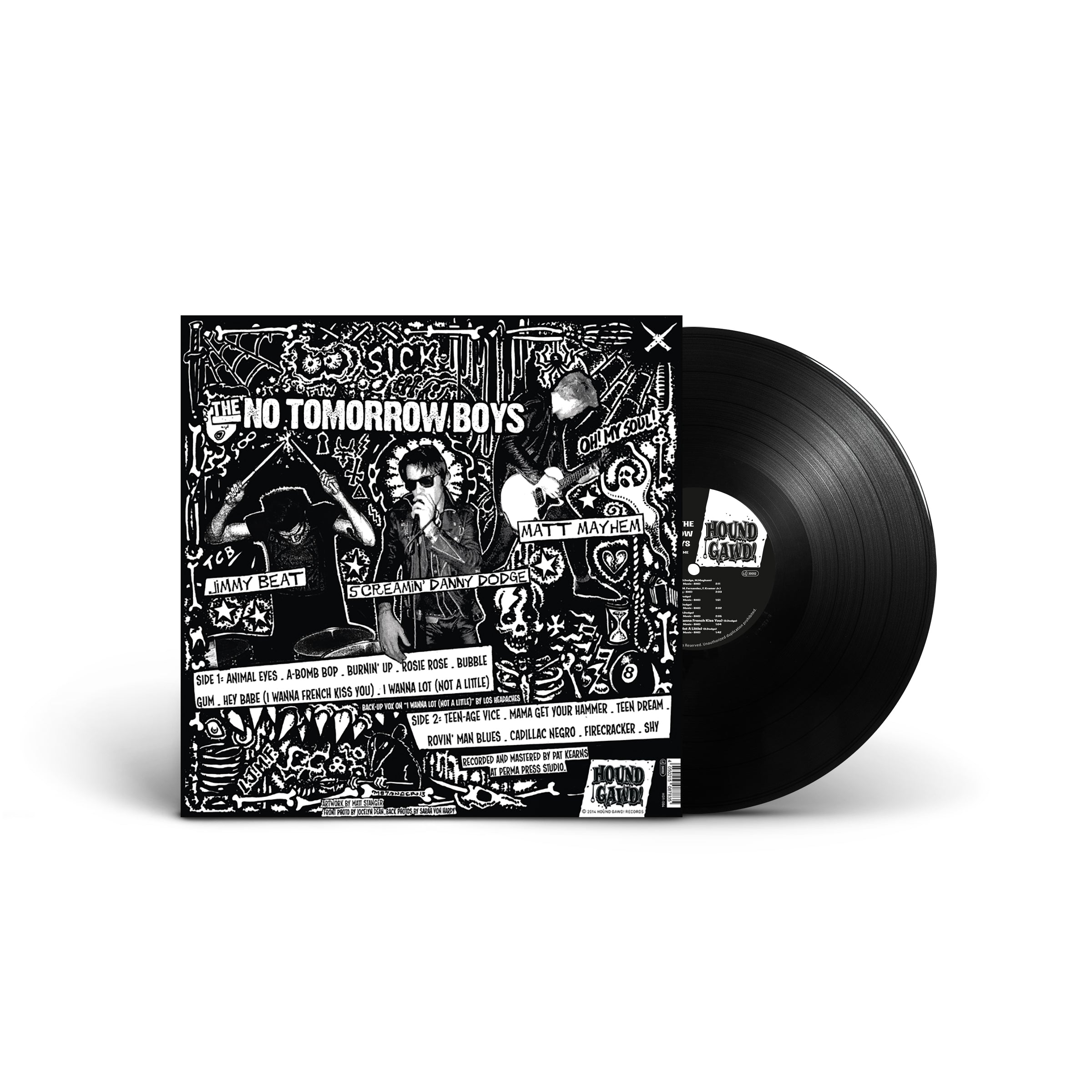 THE NO TOMORROW BOYS - BAD LUCK BABY PUT THE JINX ON ME