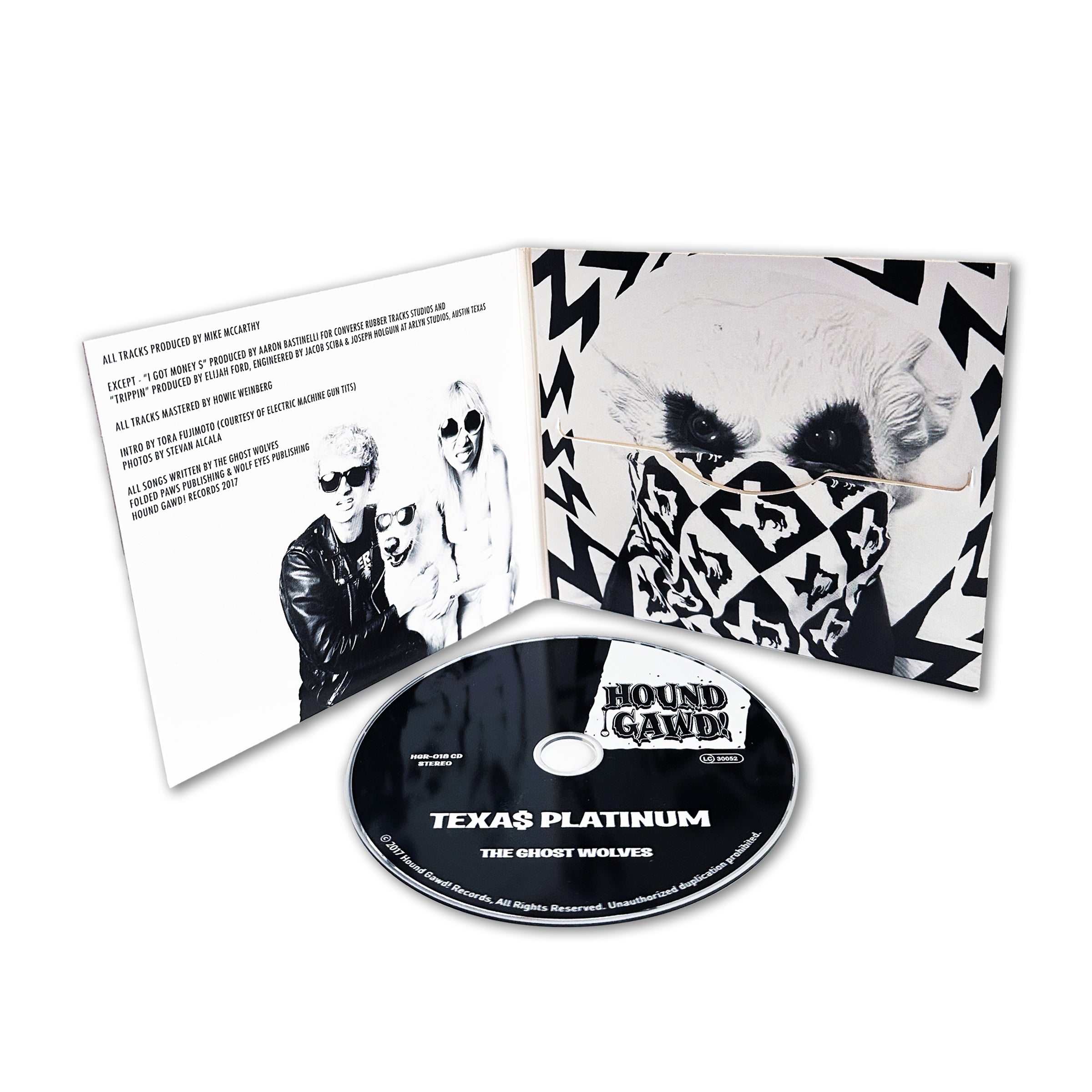 THE GHOST WOLVES - TEXAS PLATINUM CD