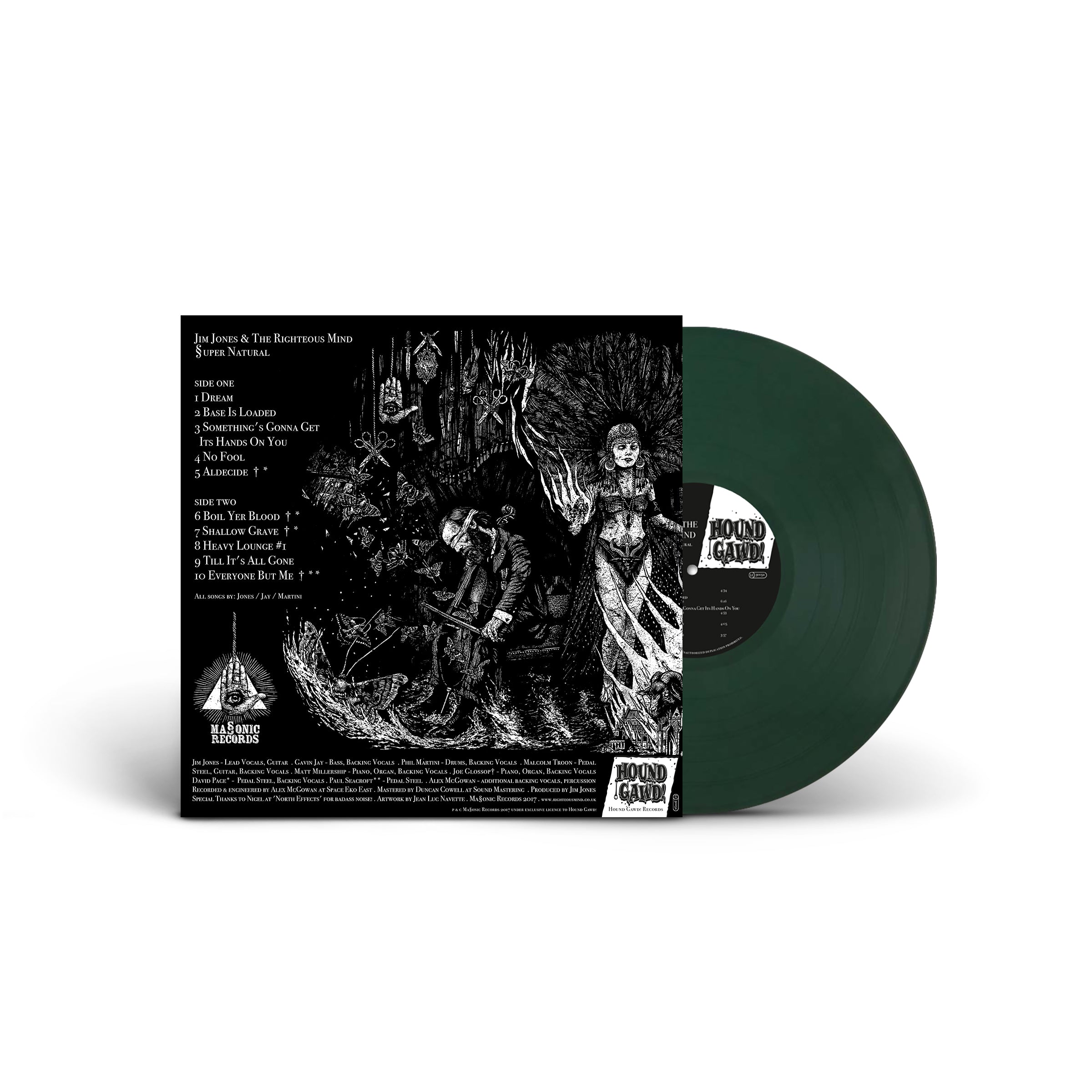 JIM JONES & THE RIGHTEOUS MIND - SUPER NATURAL (ltd-green)