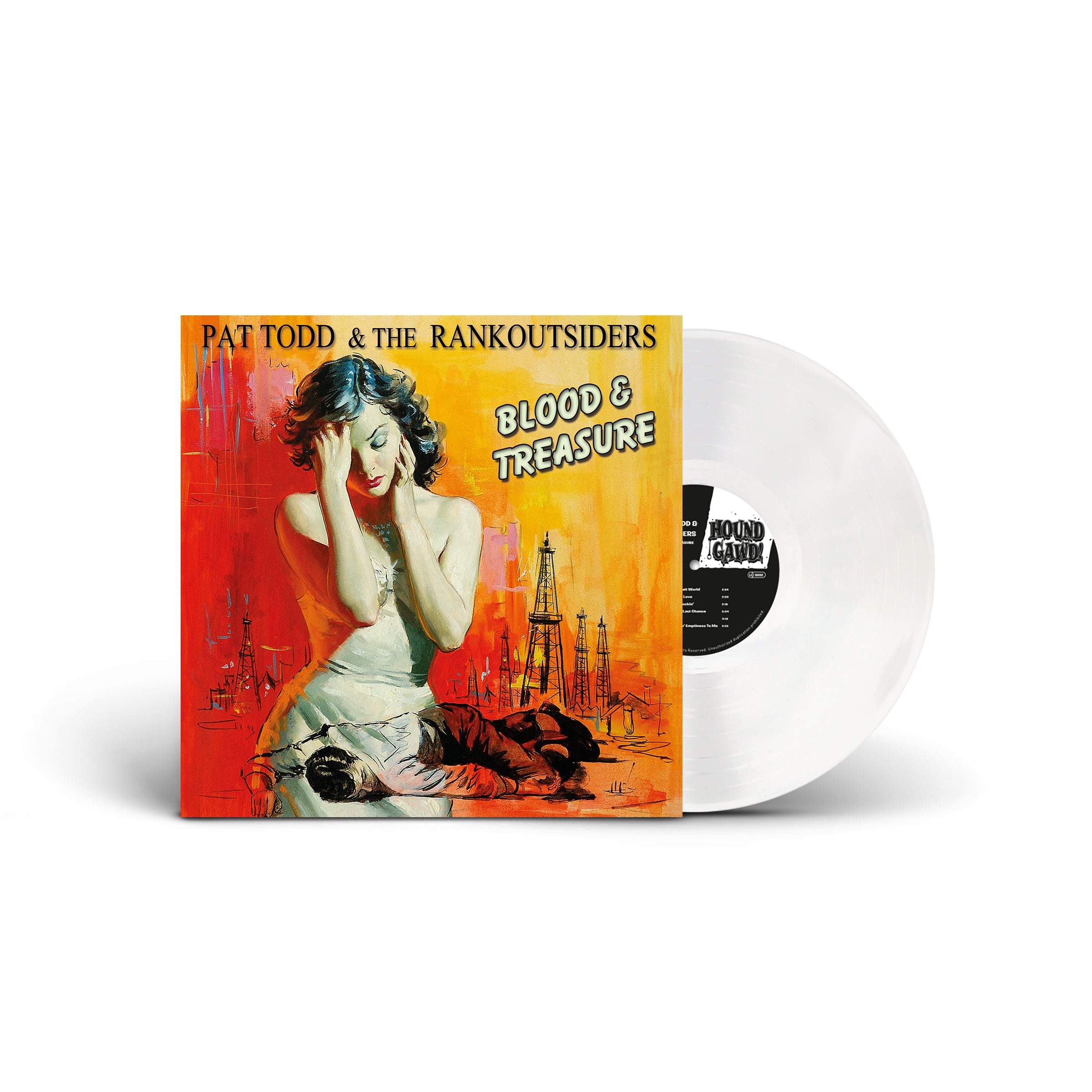 PAT TODD & THE RANKOUTSIDERS - BLOOD & TREASURE (ltd)